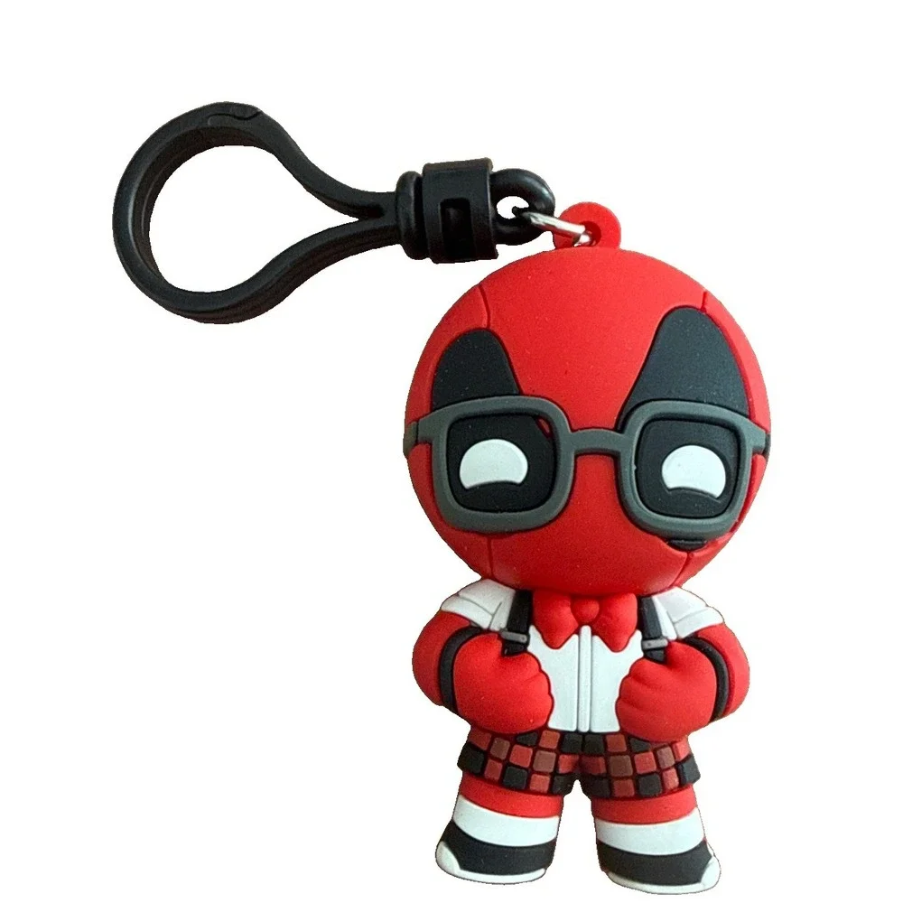 Marvel Deadpool Figural Bag Clip Series 6 Nerd Figure NWOT